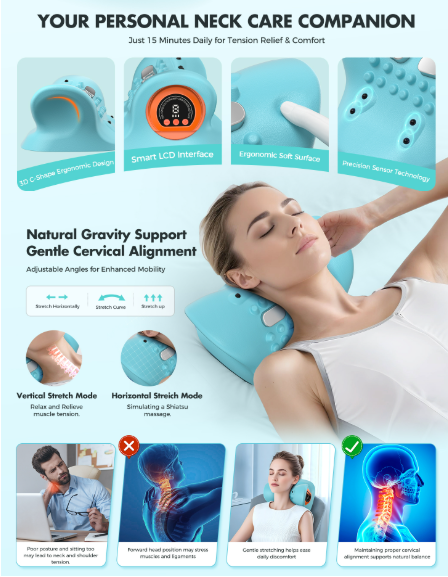 Intelligent Cervical Massager Pillow